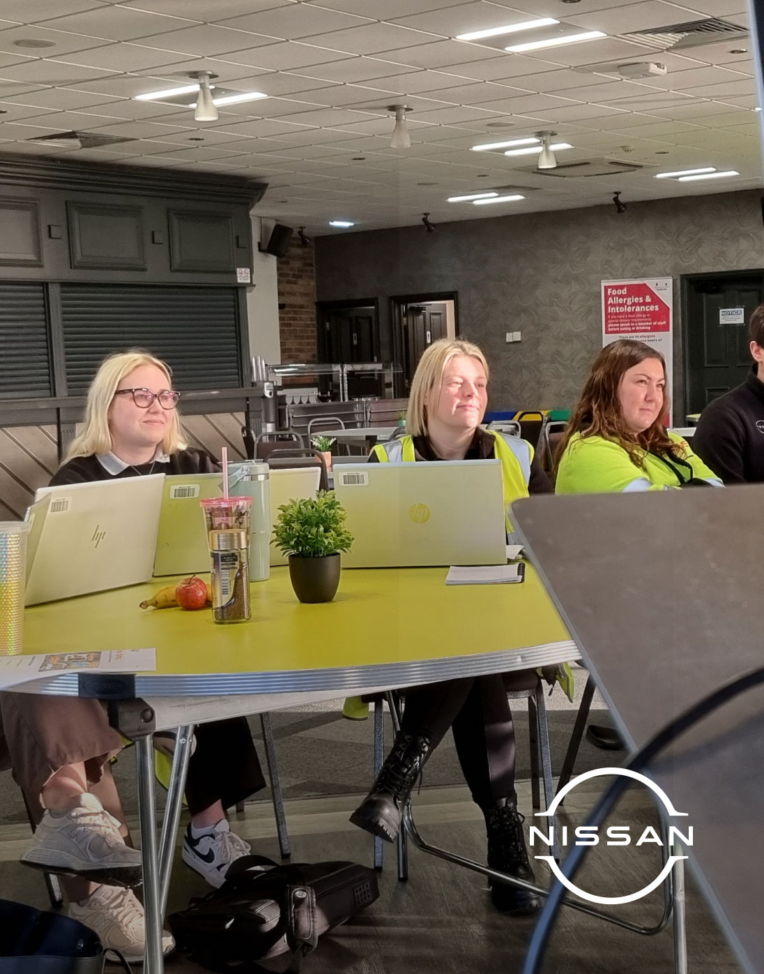Team development workshop with Nissan in action