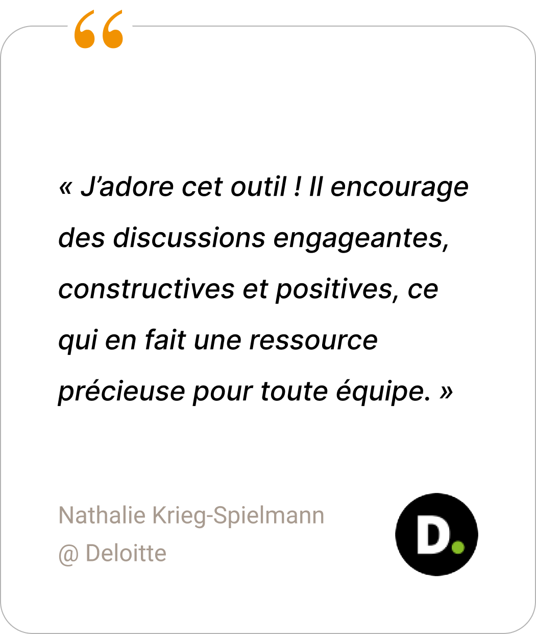 Approuvé par Deloitte