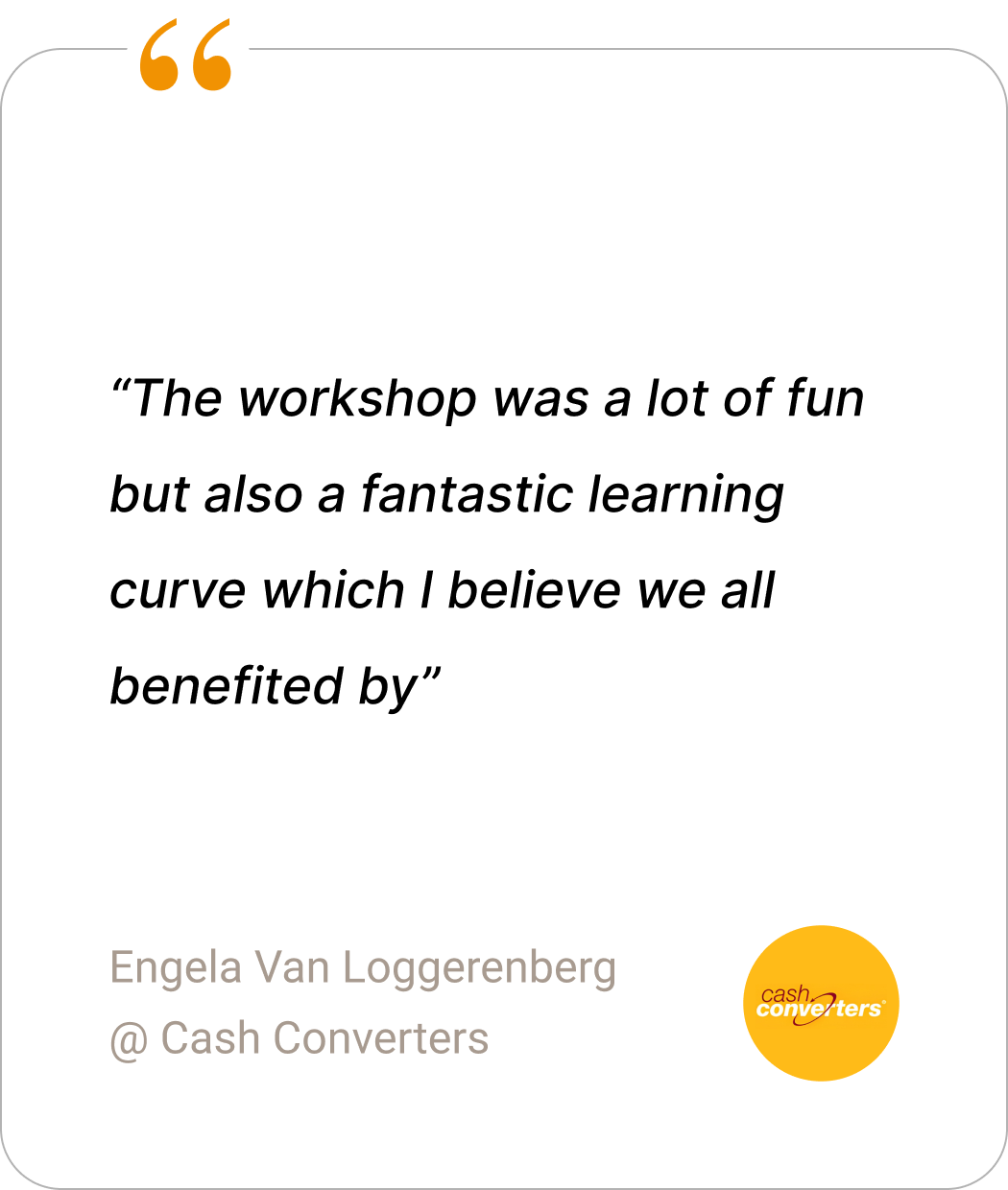 Trusted by Cash Converters